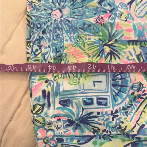 Little Lilly Pulitzer “Lilly’s House” Blue Floral Maxi Dress